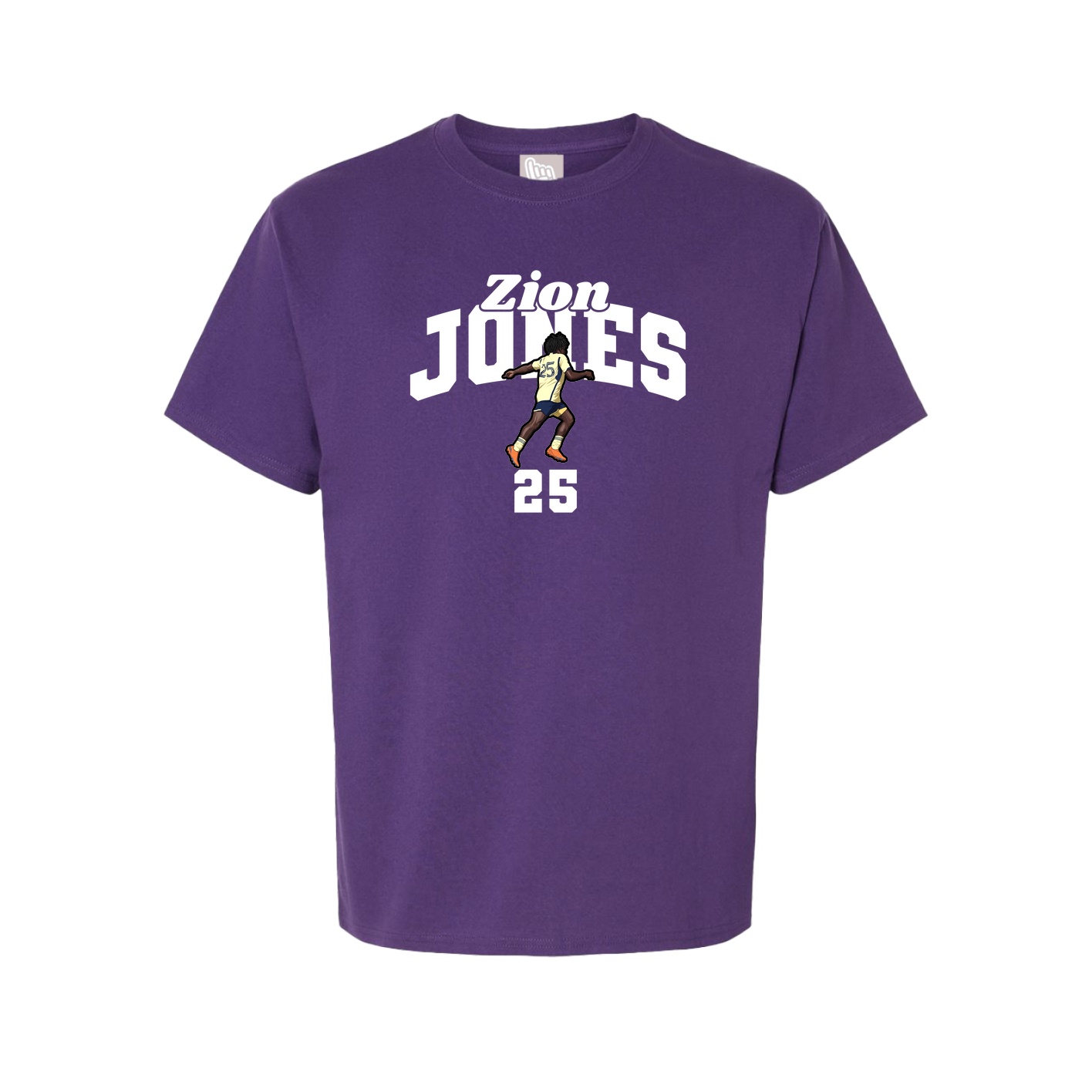 Tee — Signature Arch in Purple