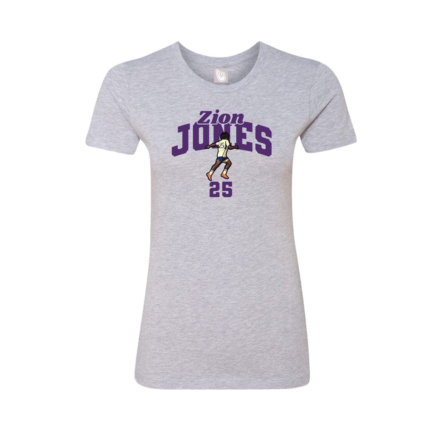 Womens Tee — Signature Arch in Grey