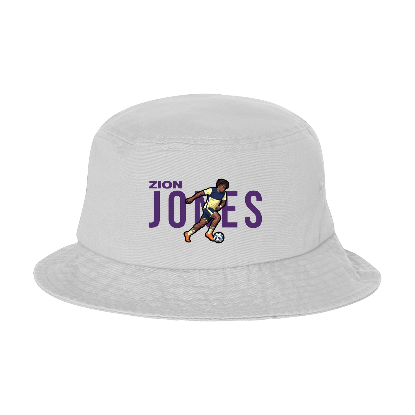 Bucket Cap — Player Name in White