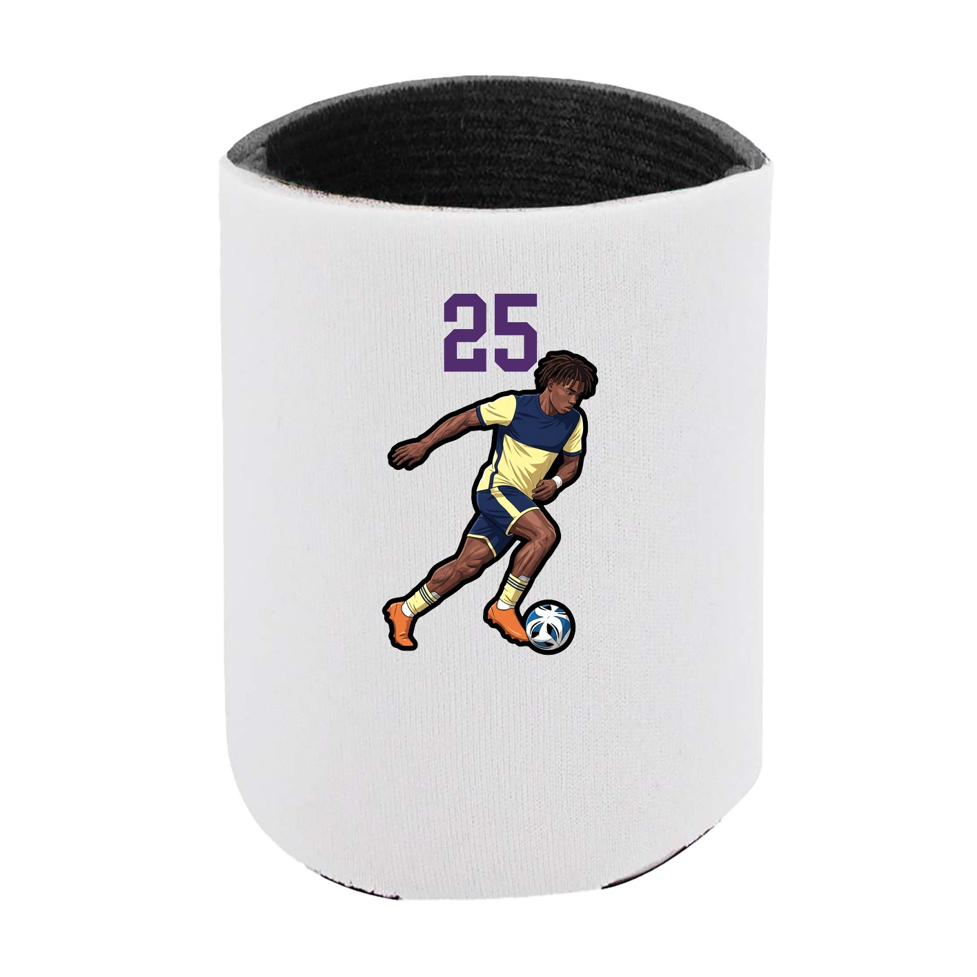Can Holder — Number Top in White