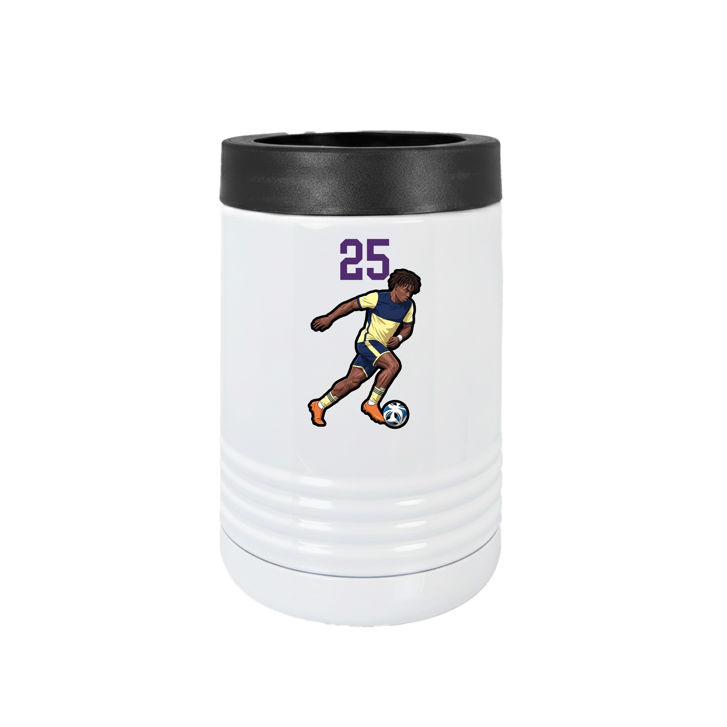Beverage Holder — Number Top in White