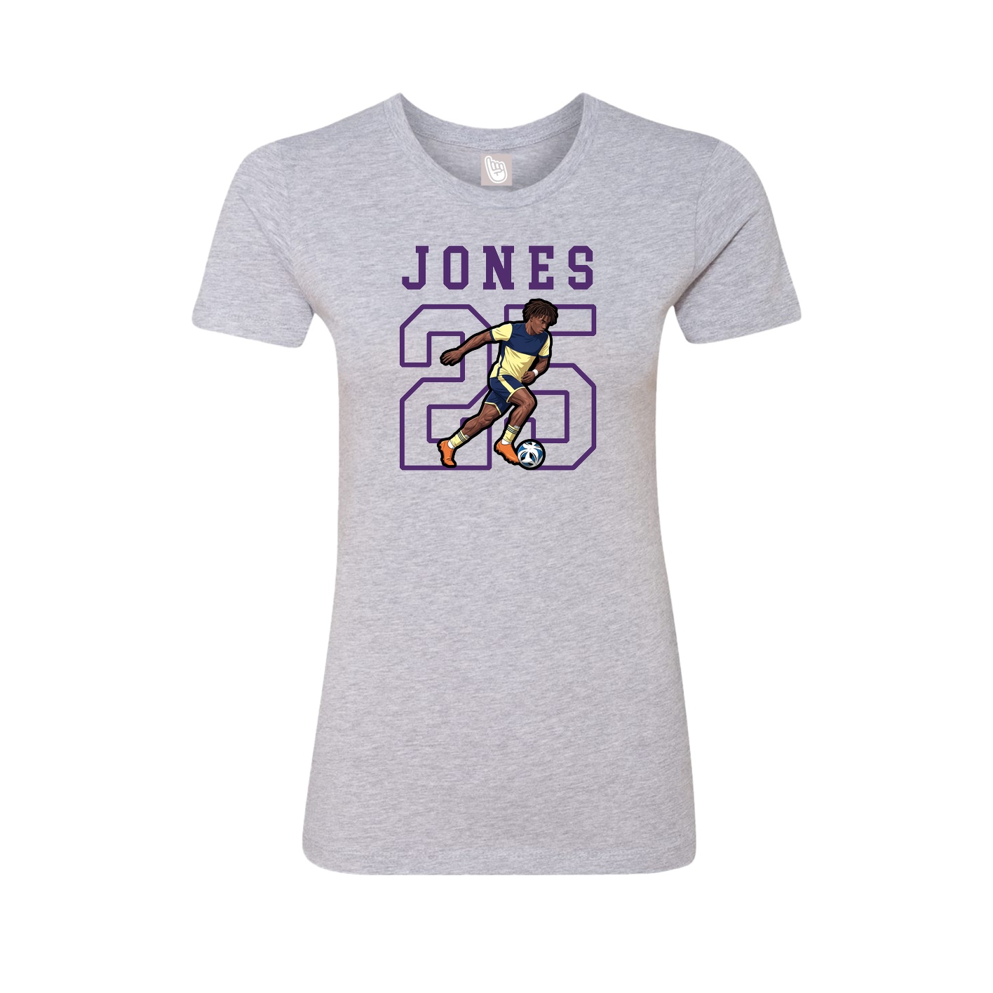 Fitted Women's Tee — Shirsey in Grey