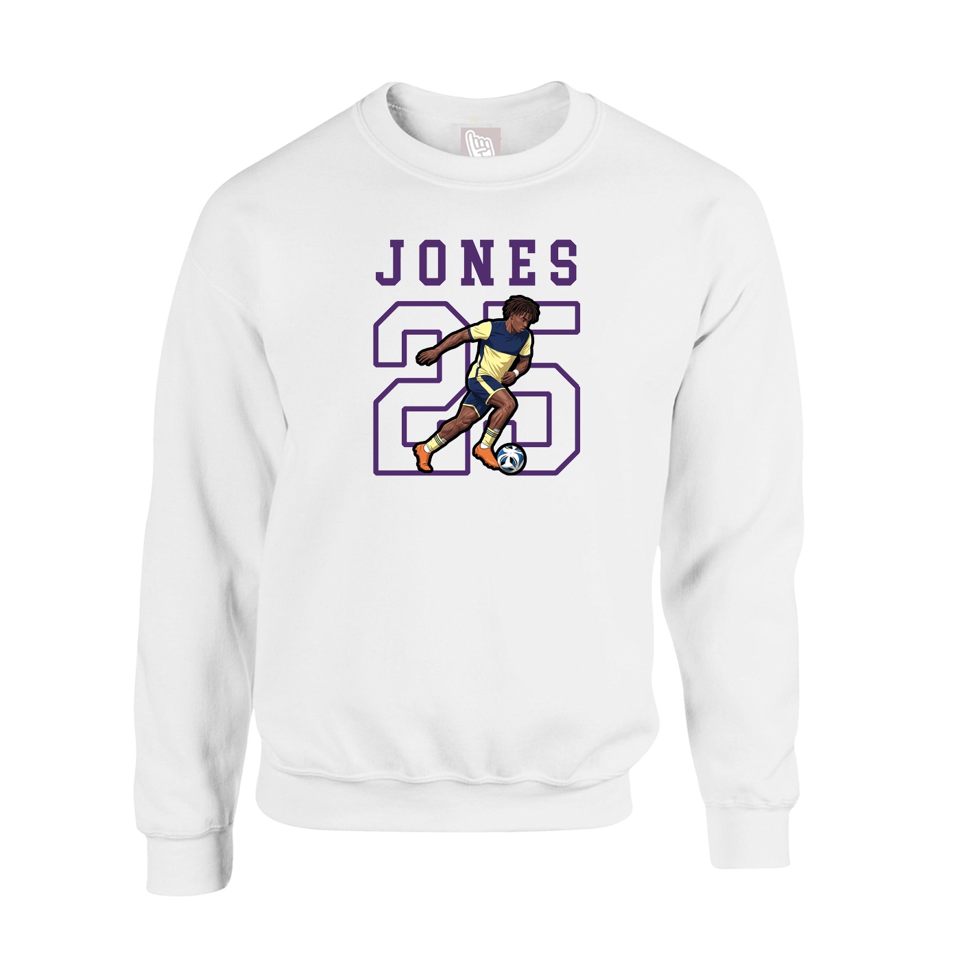 Fleece Crew — Shirsey in White