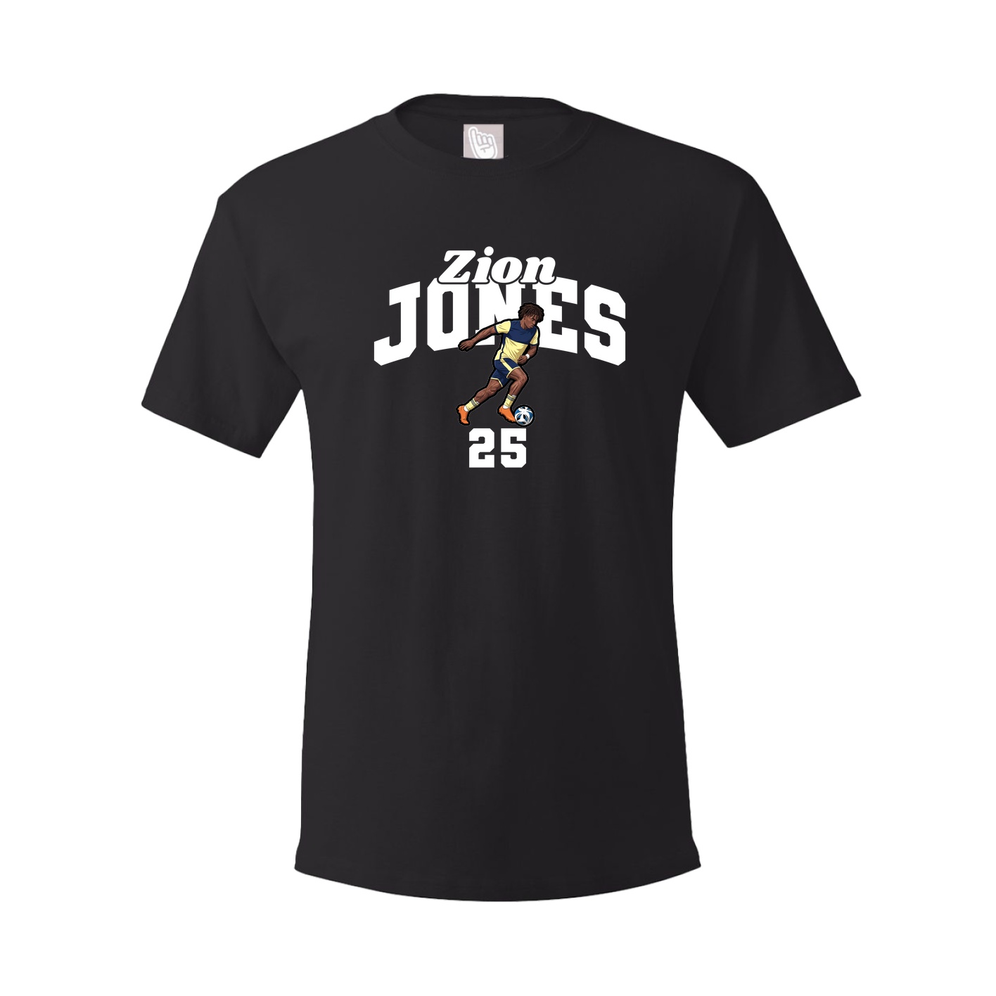Youth Tee — Signature Arch in Black