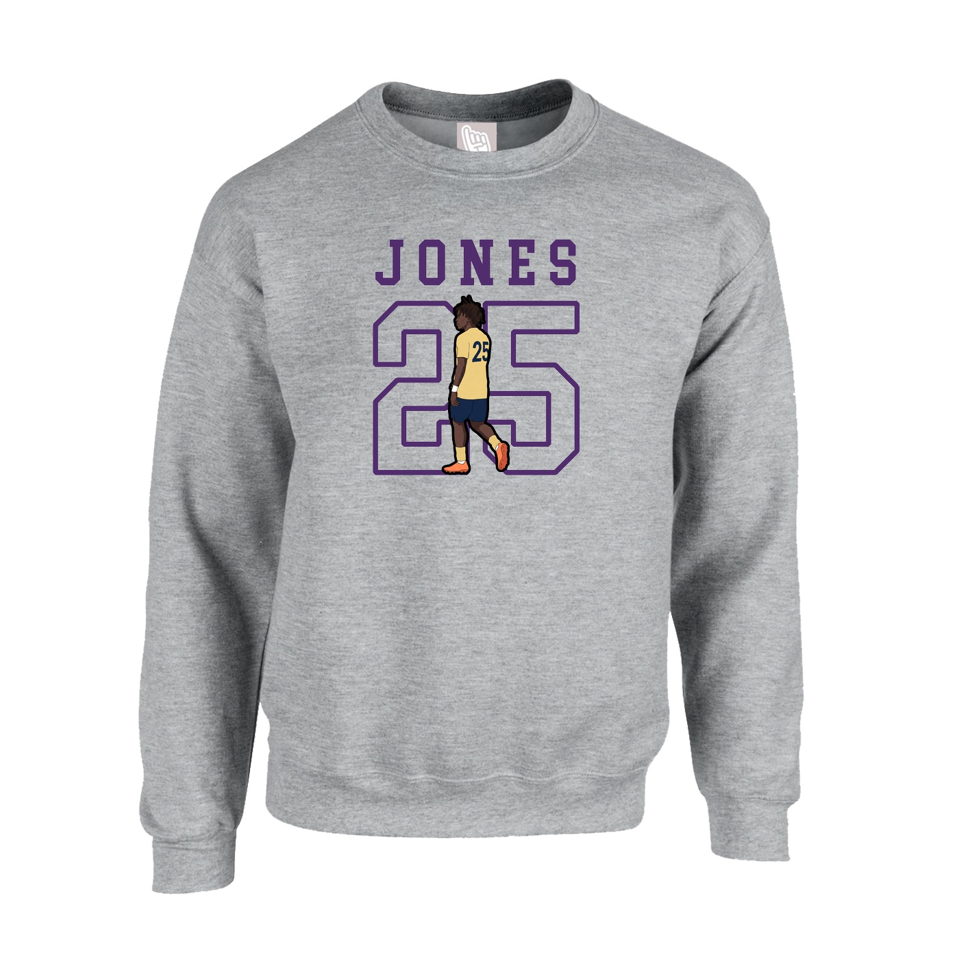 Fleece Crew — Shirsey in Grey