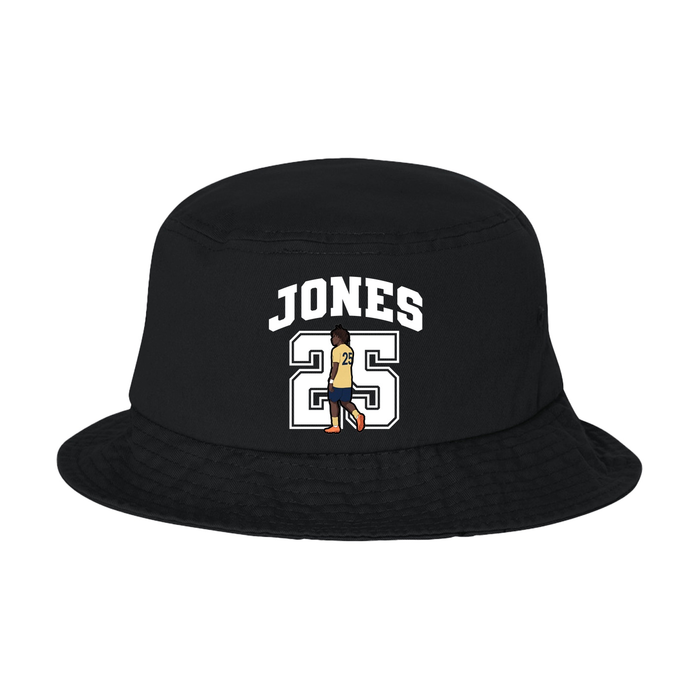 Bucket Cap — Number in Black