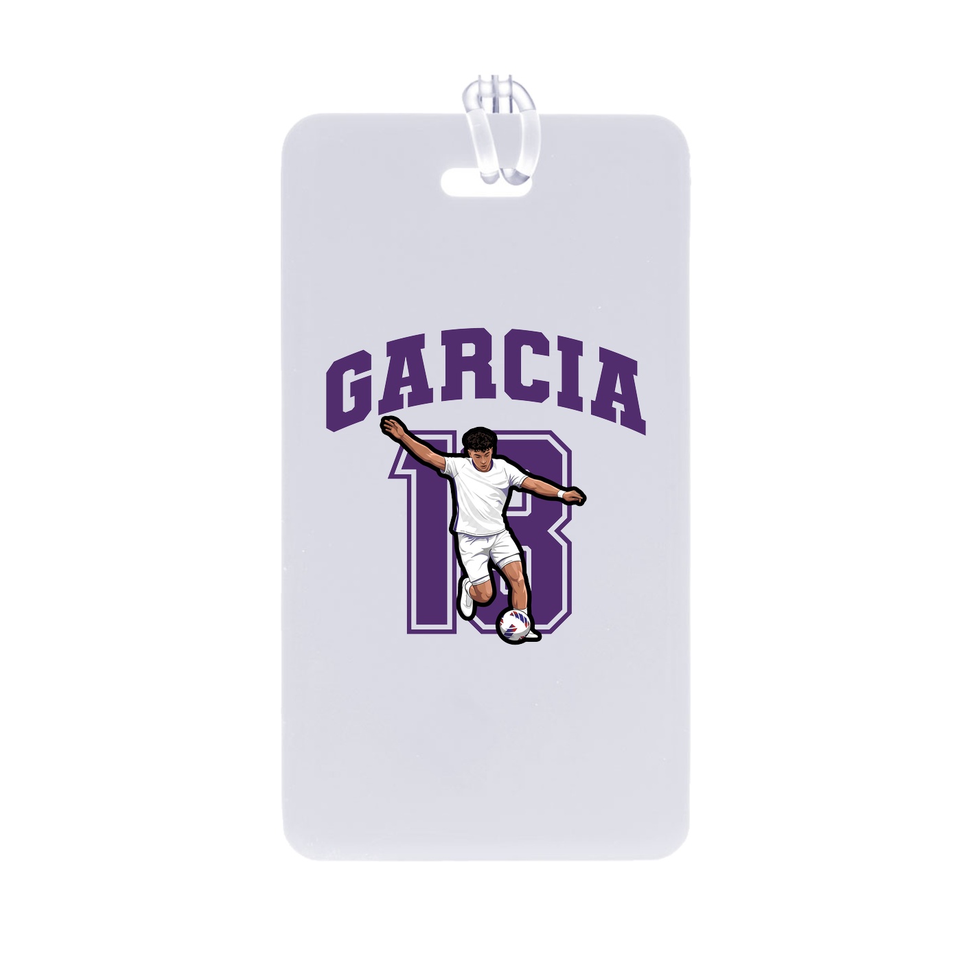 Bag Tag — Number in Classic