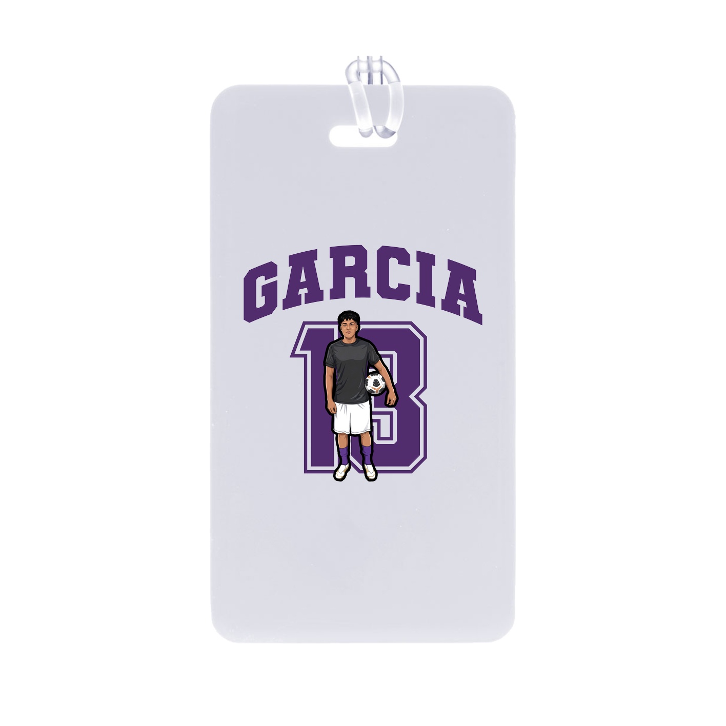 Bag Tag — Number in Classic
