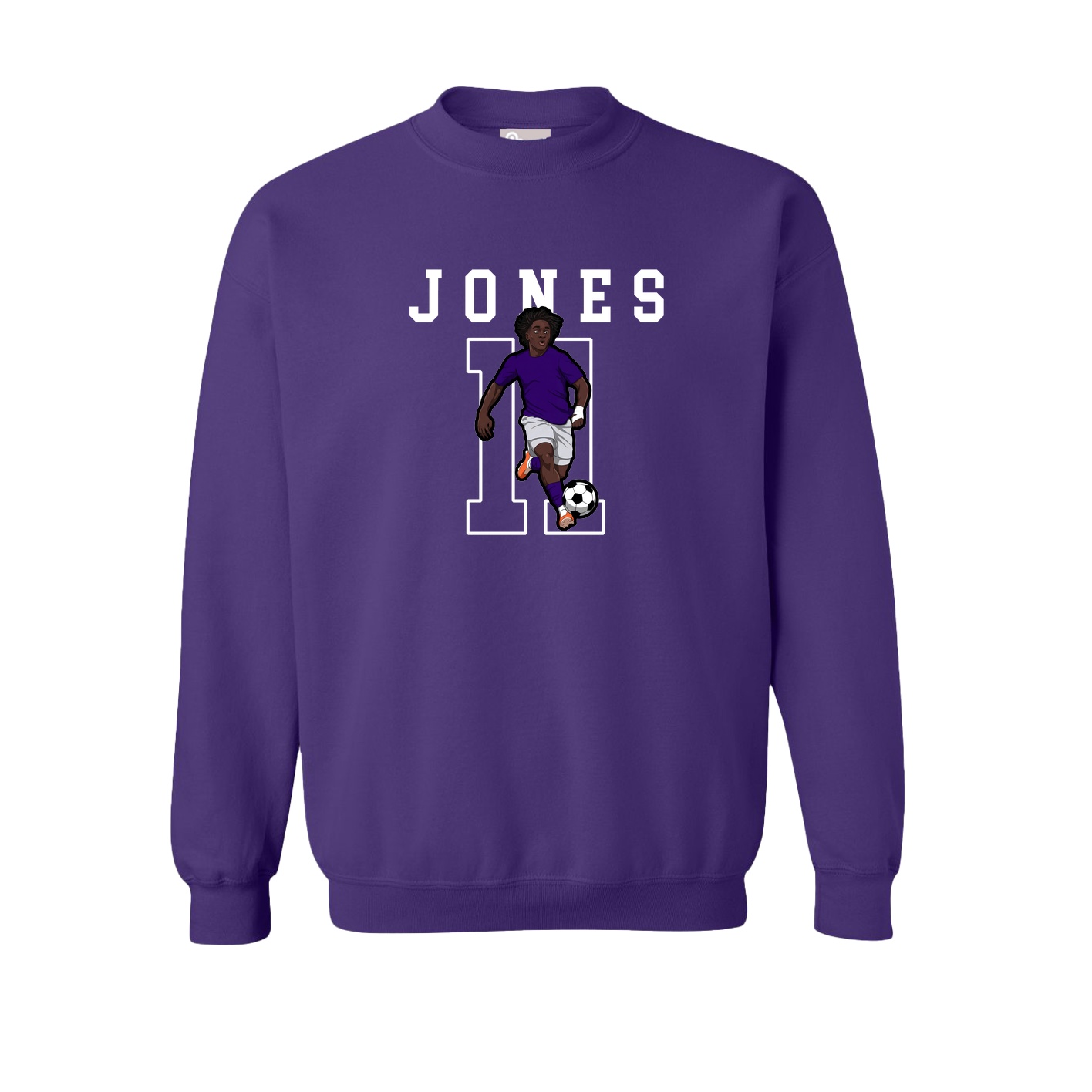 Fleece Crew — Shirsey in Purple