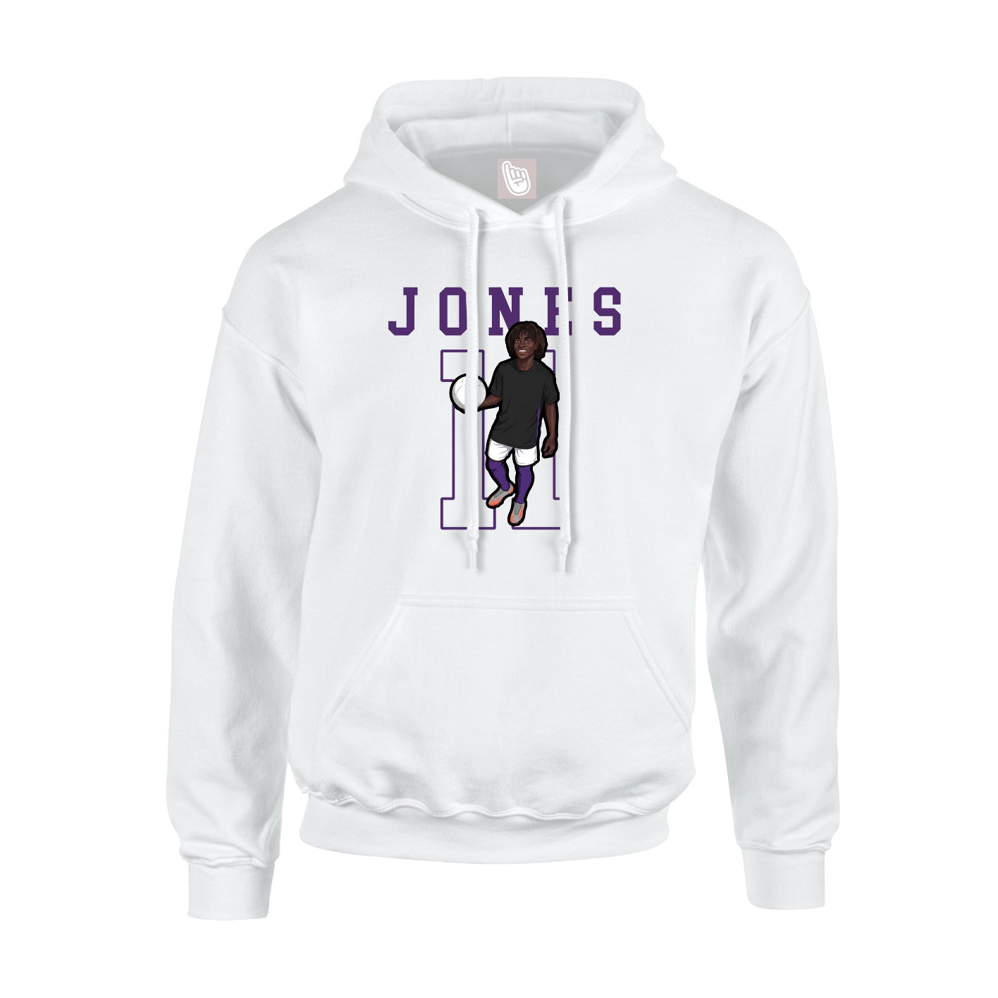 Hoodie — Shirsey in White