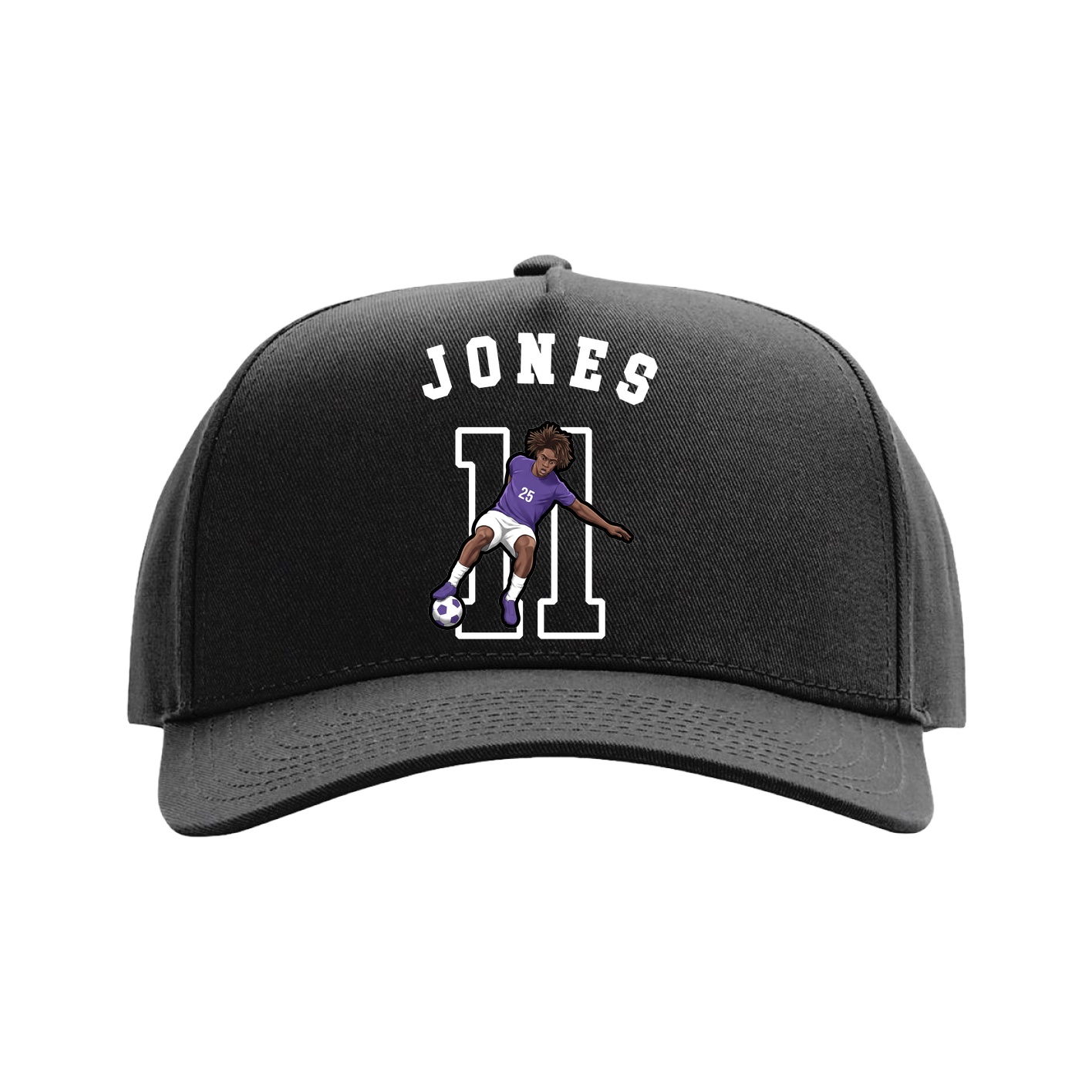 Full Fabric Five-Panel Champ Cap