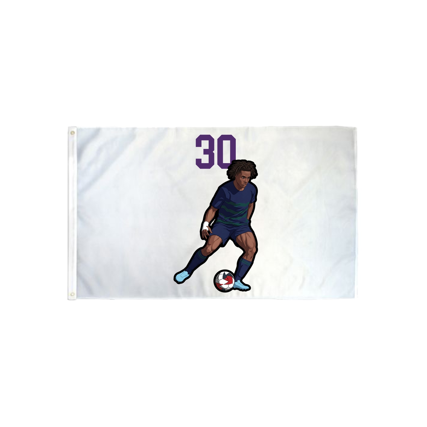 3x5 Flag — Number Top in Classic