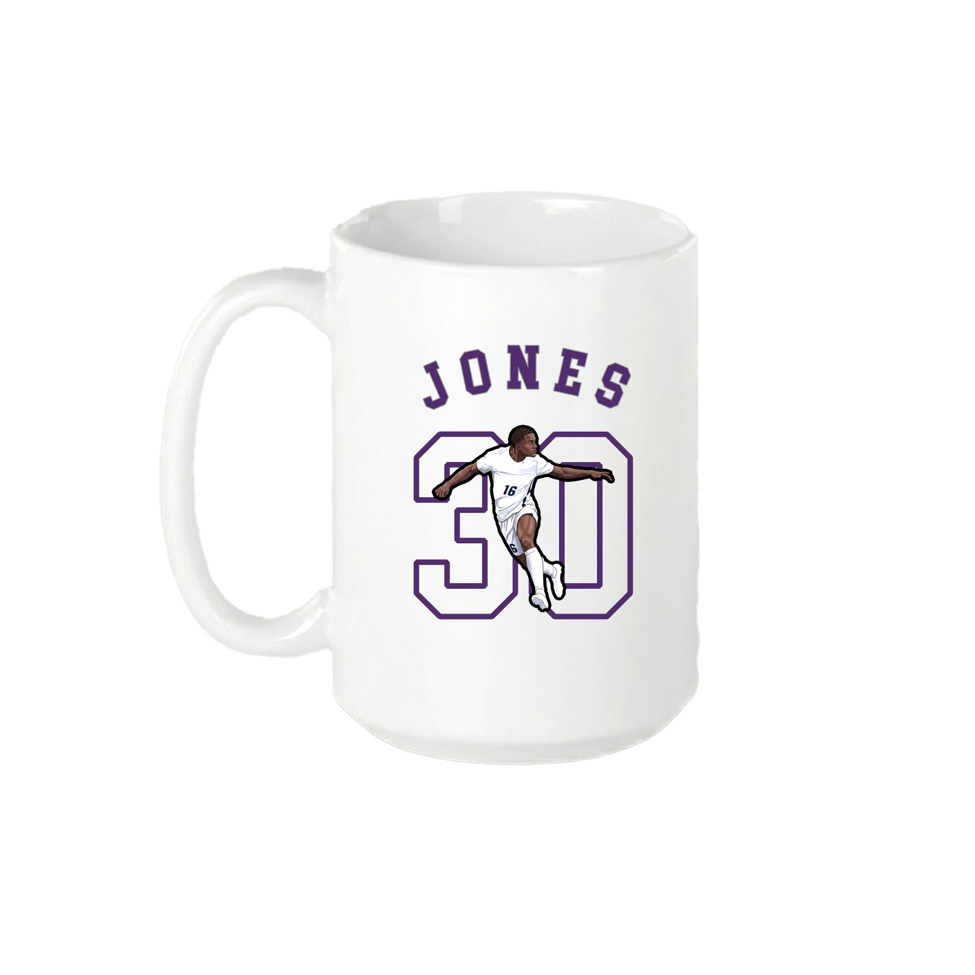 15oz Coffee Mug — Shirsey Arch in White