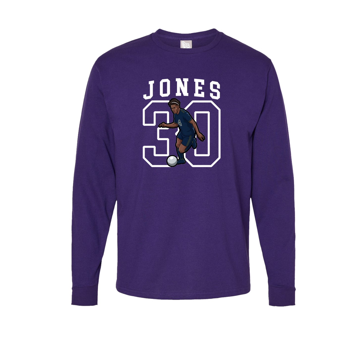 Long Sleeve Tee — Shirsey in Purple