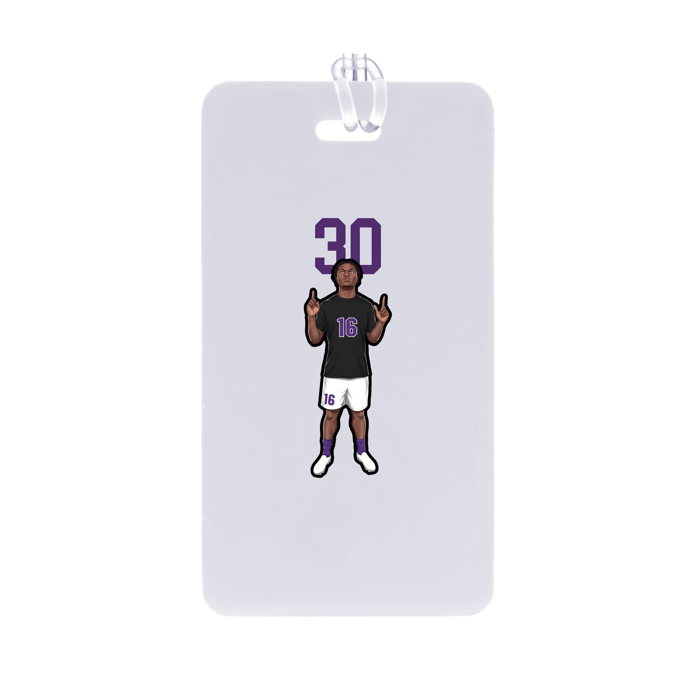 Bag Tag — Number Top in Classic