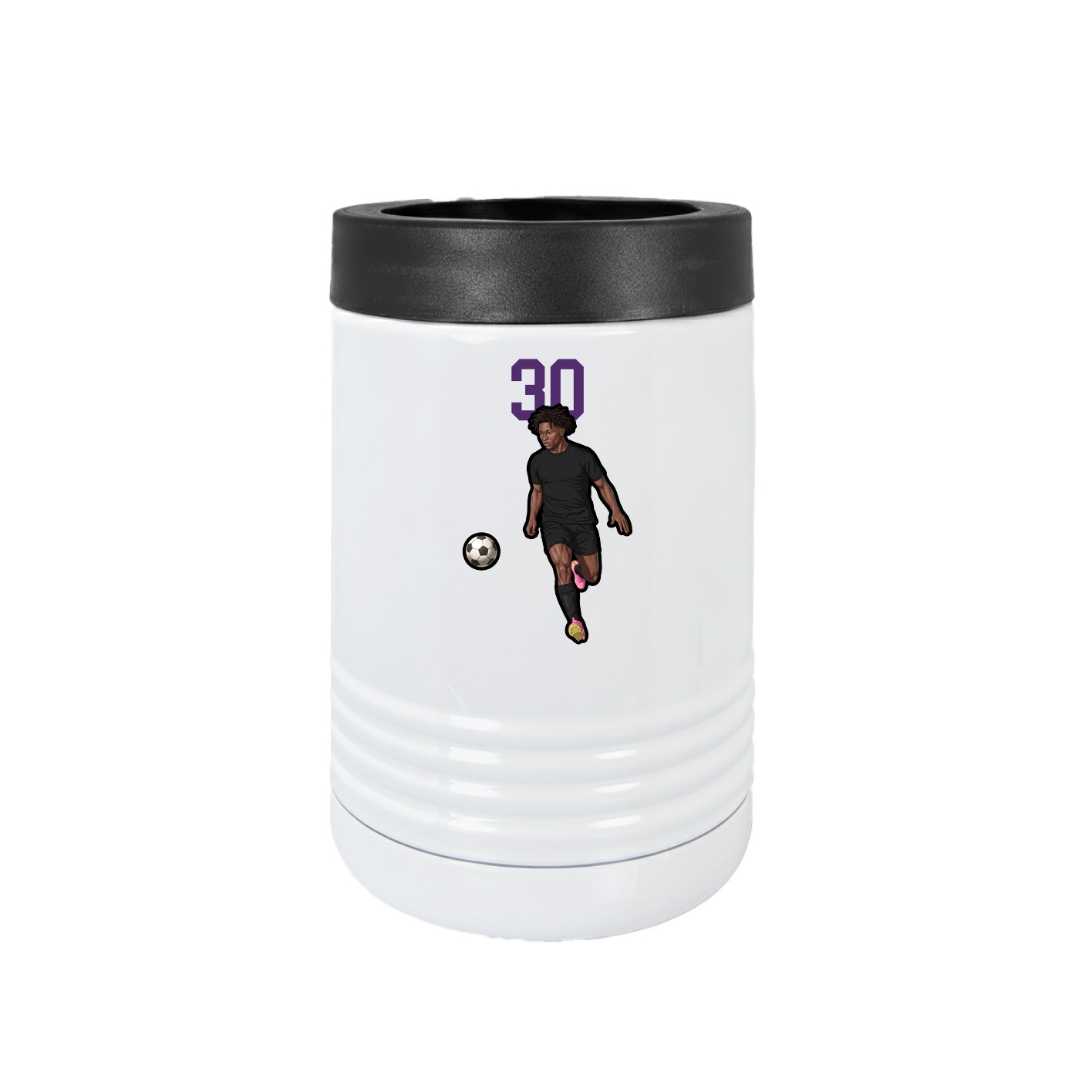 Beverage Holder — Number Top in White