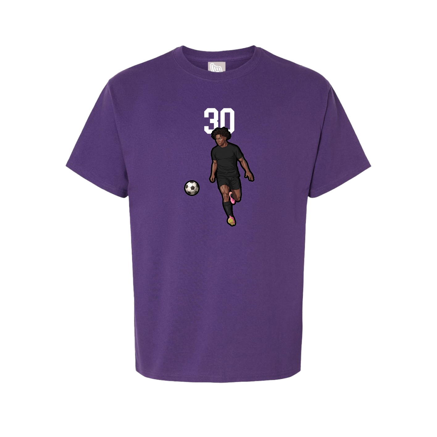 Tee — Number Top in Purple