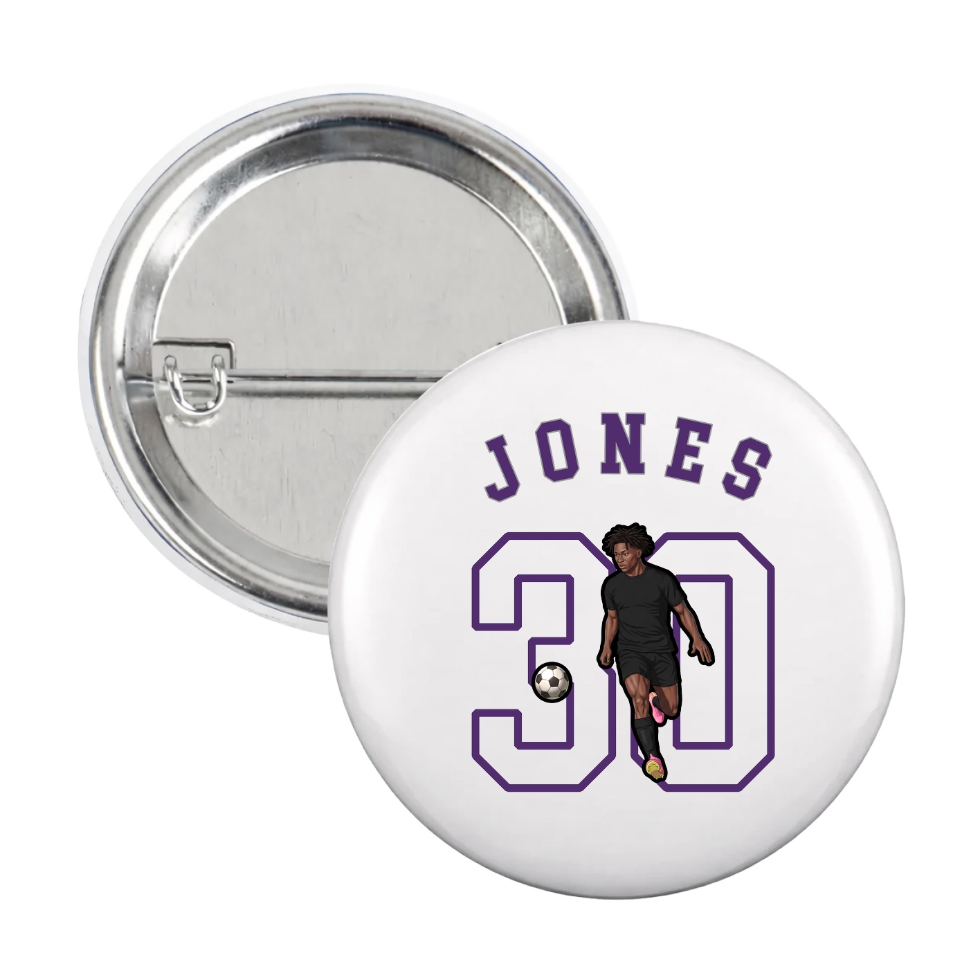 Game Day Button — Shirsey Arch in White