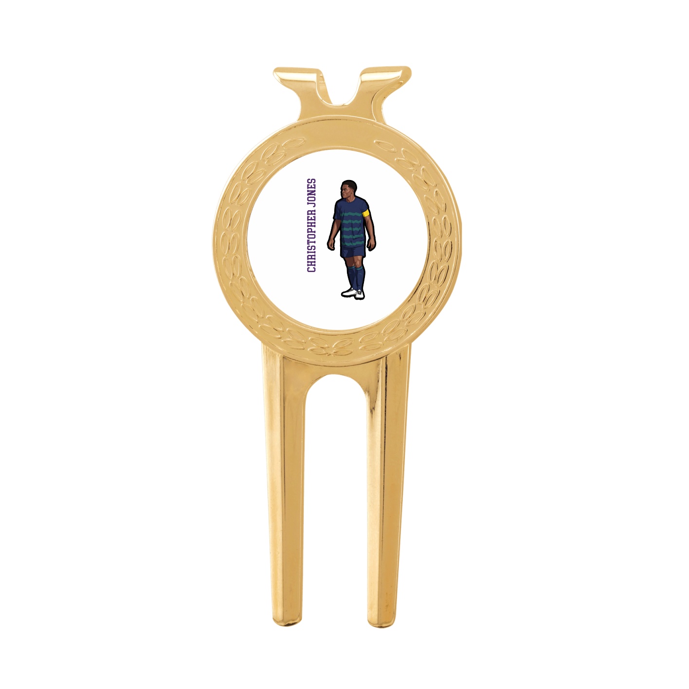 Divot Tool with Ball Marker — Name Vertical in Classic