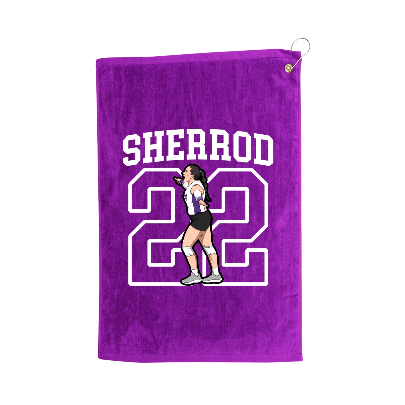 Golf Towel — Shirsey in Purple