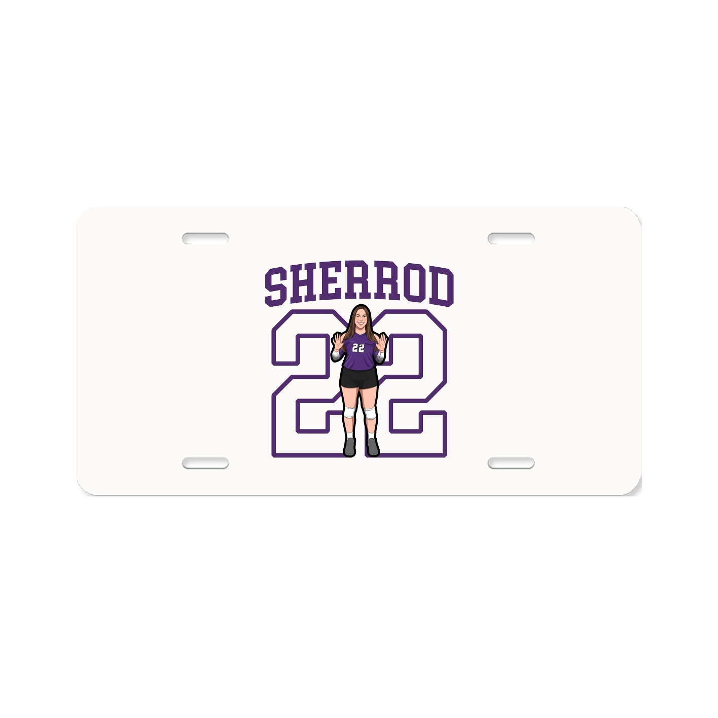 License Plate — Shirsey in Classic