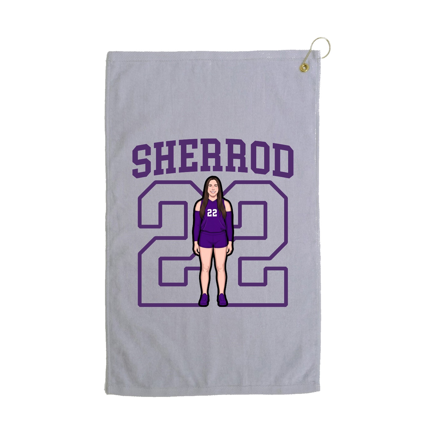 Golf Towel — Shirsey in Grey