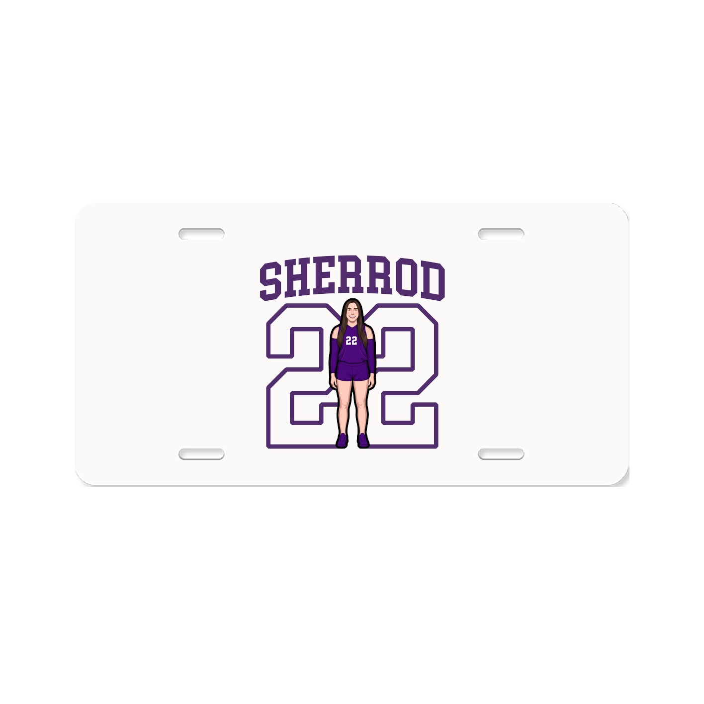 License Plate — Shirsey in Classic
