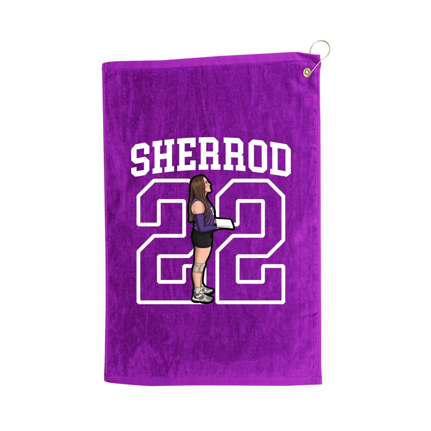 Golf Towel — Shirsey in Purple