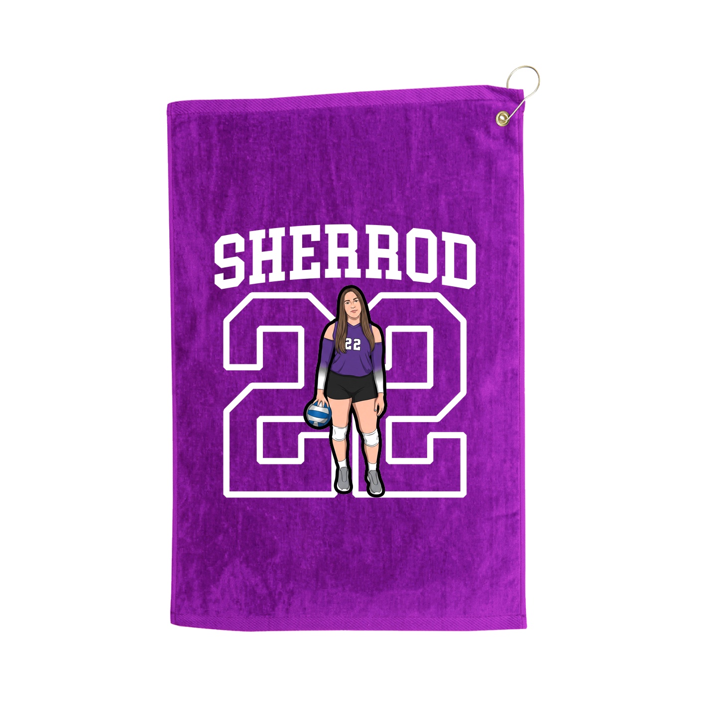Terry Velour Golf Towel