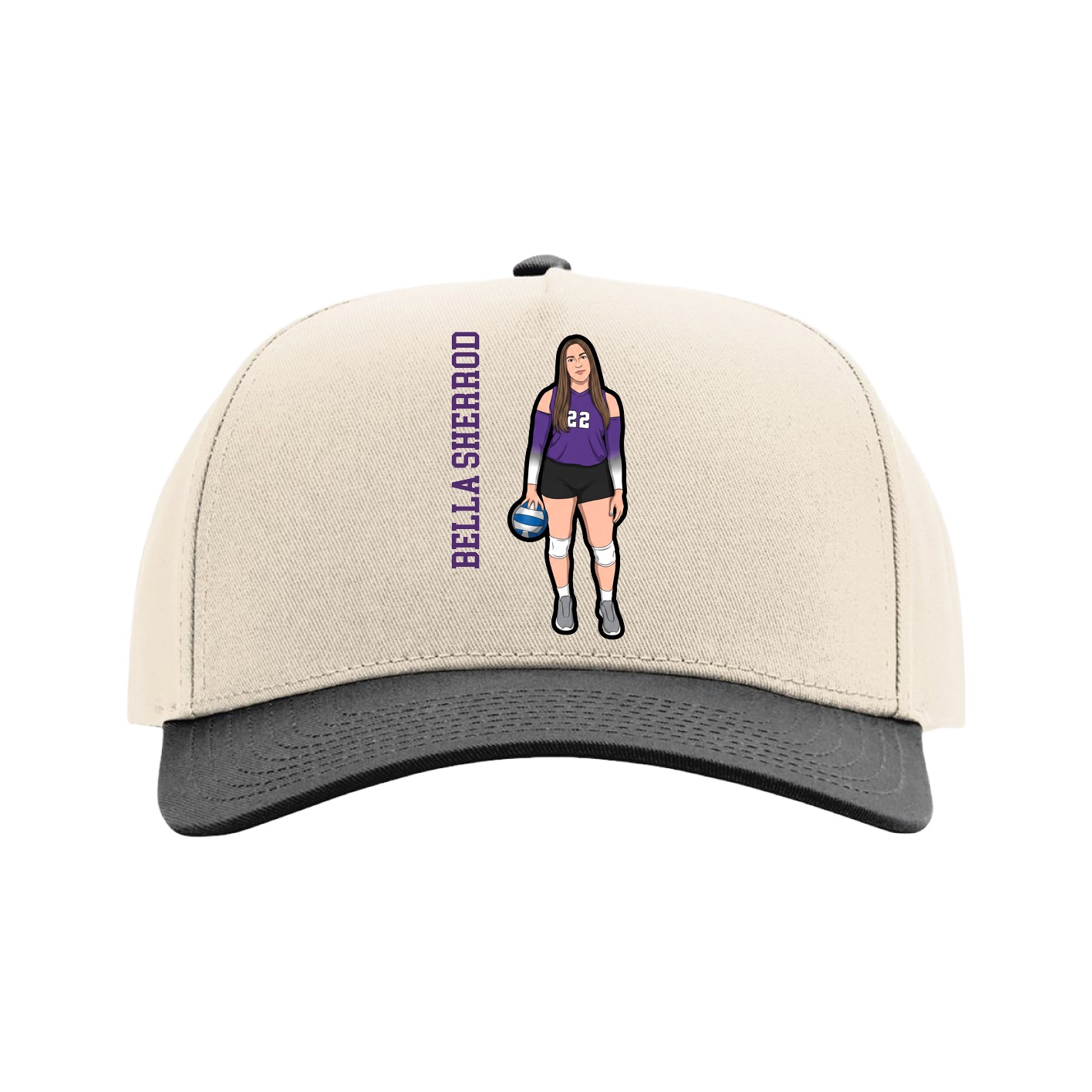 Full Fabric Five-Panel Champ Cap