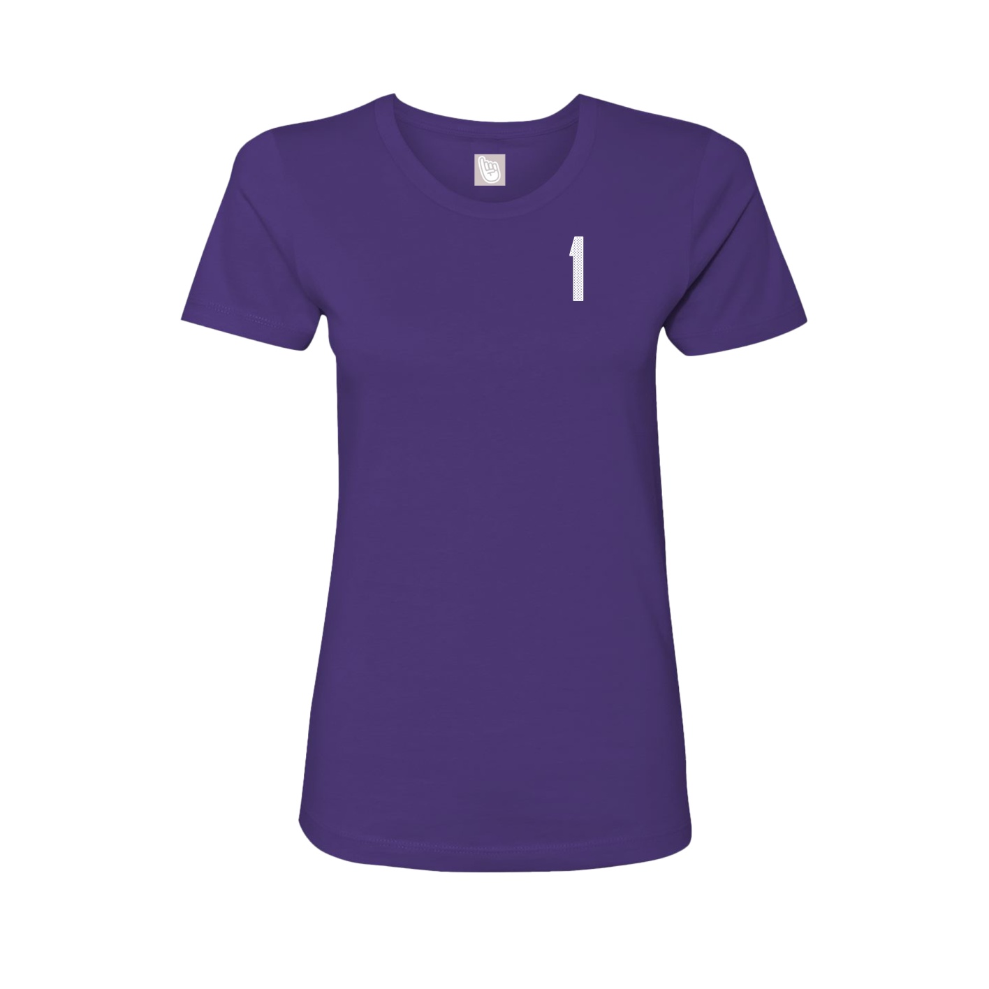 Womens Tee — Front Shirsy in Purple