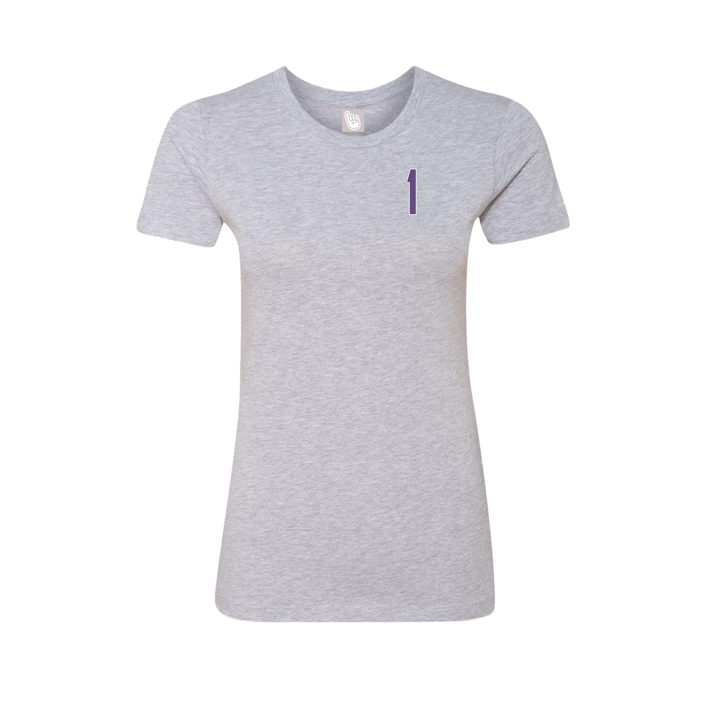 Womens Tee — Front Shirsy in Grey