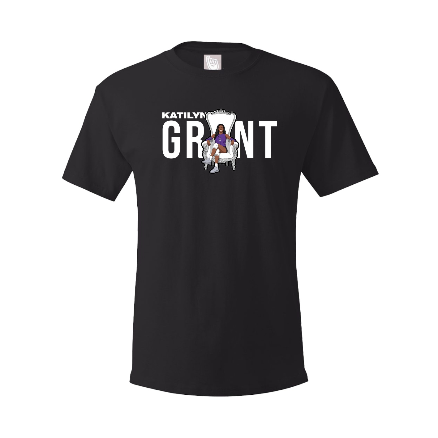 Tee — Player Name in Black