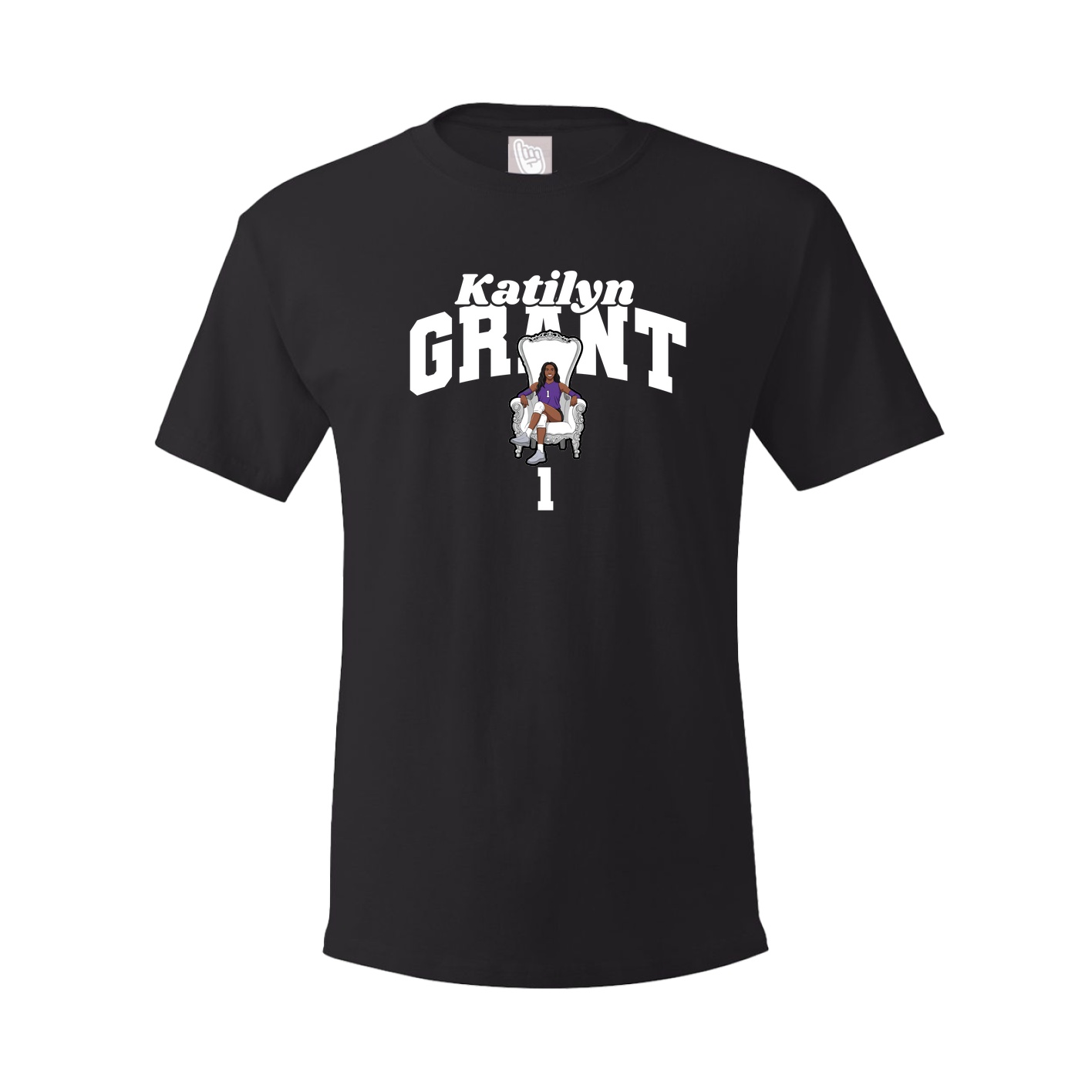 Youth Tee — Signature Arch in Black