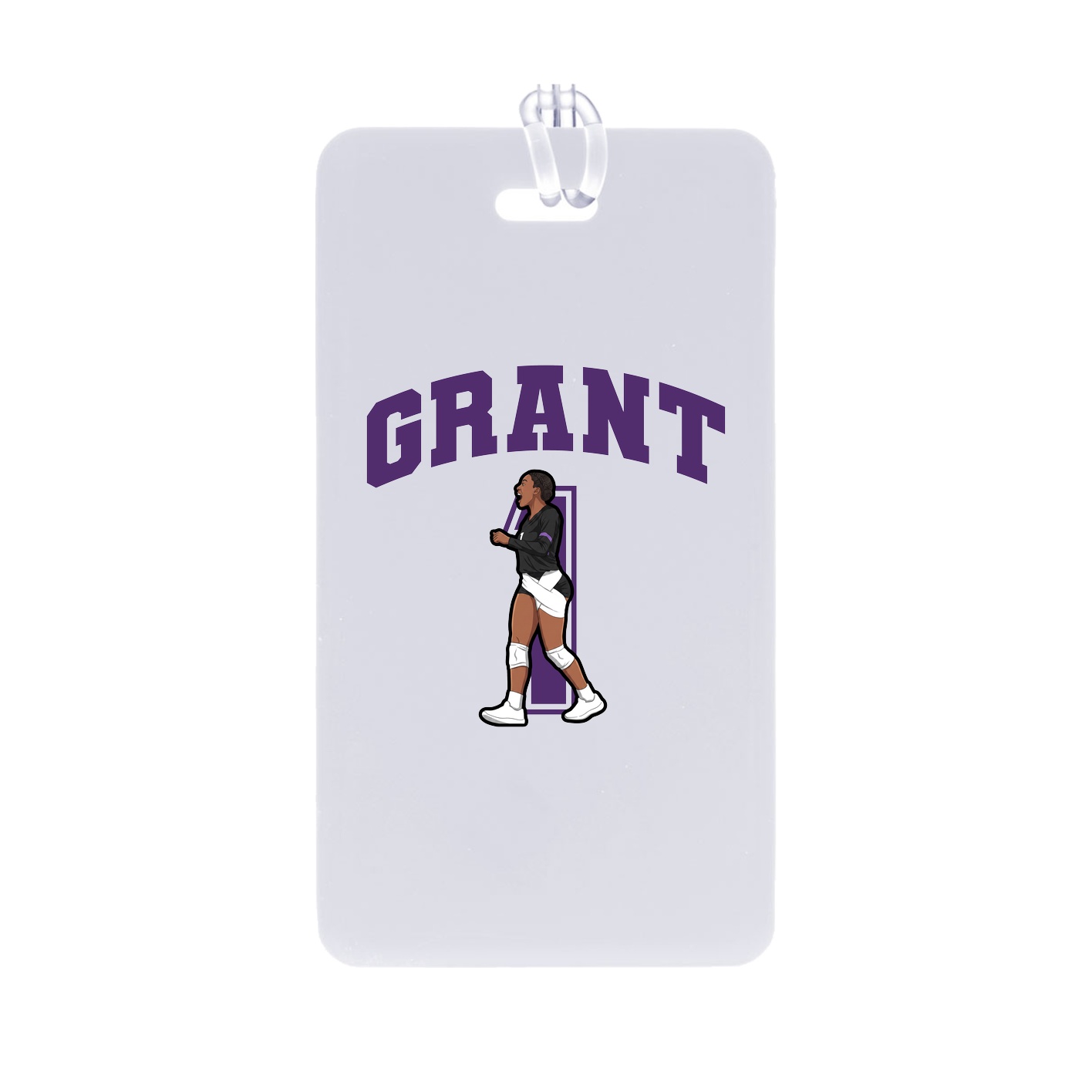 Bag Tag — Number in Classic