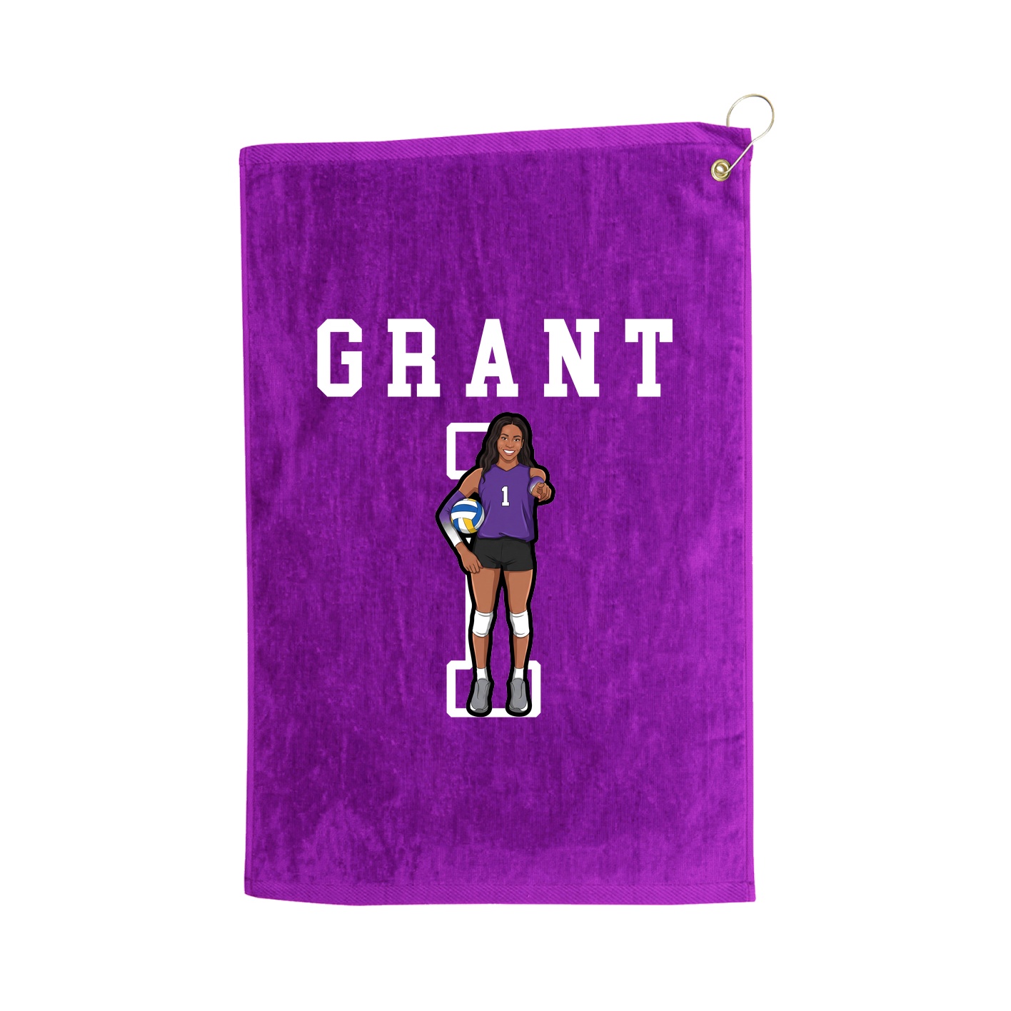 Golf Towel — Shirsey in Purple