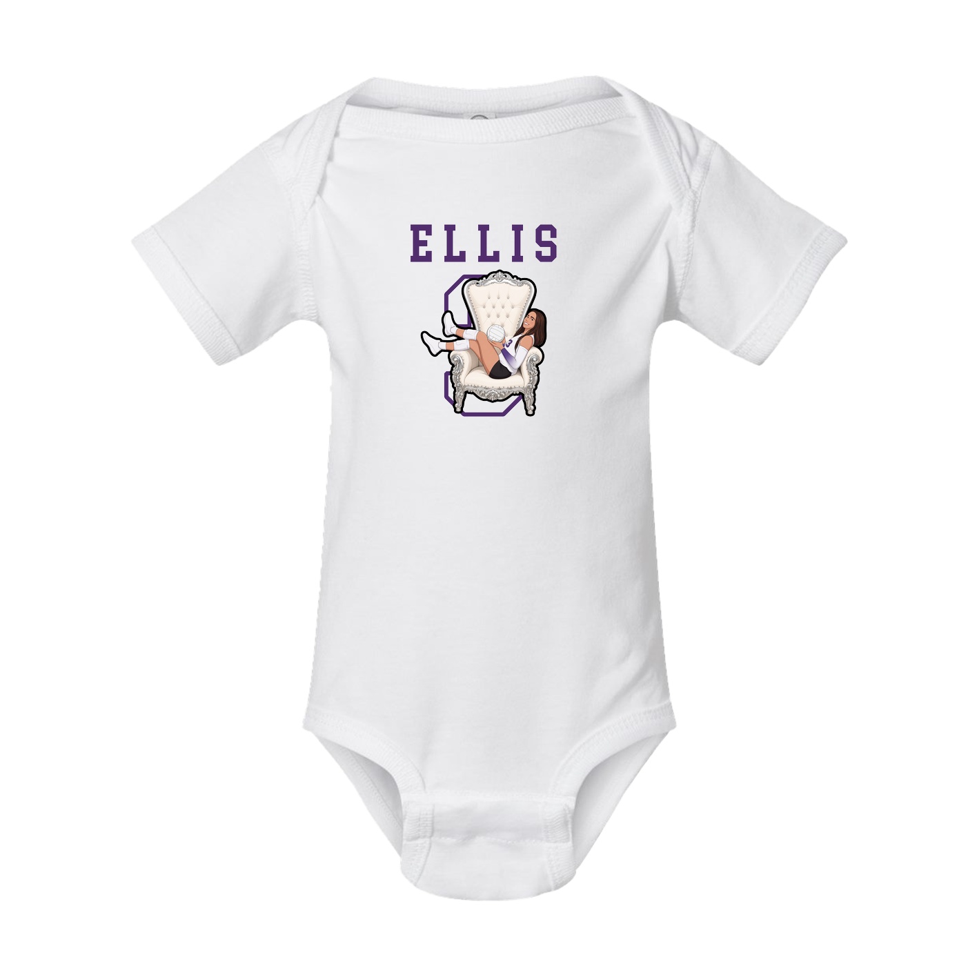 Baby Onesie — Shirsey in White