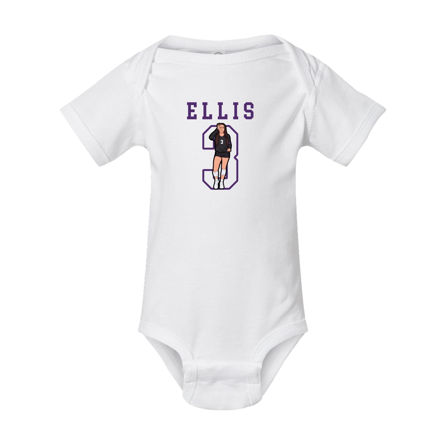 Baby Onesie — Shirsey in White