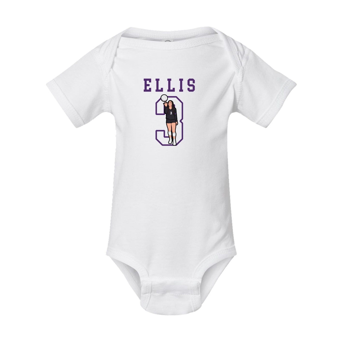 Baby Onesie — Shirsey in White