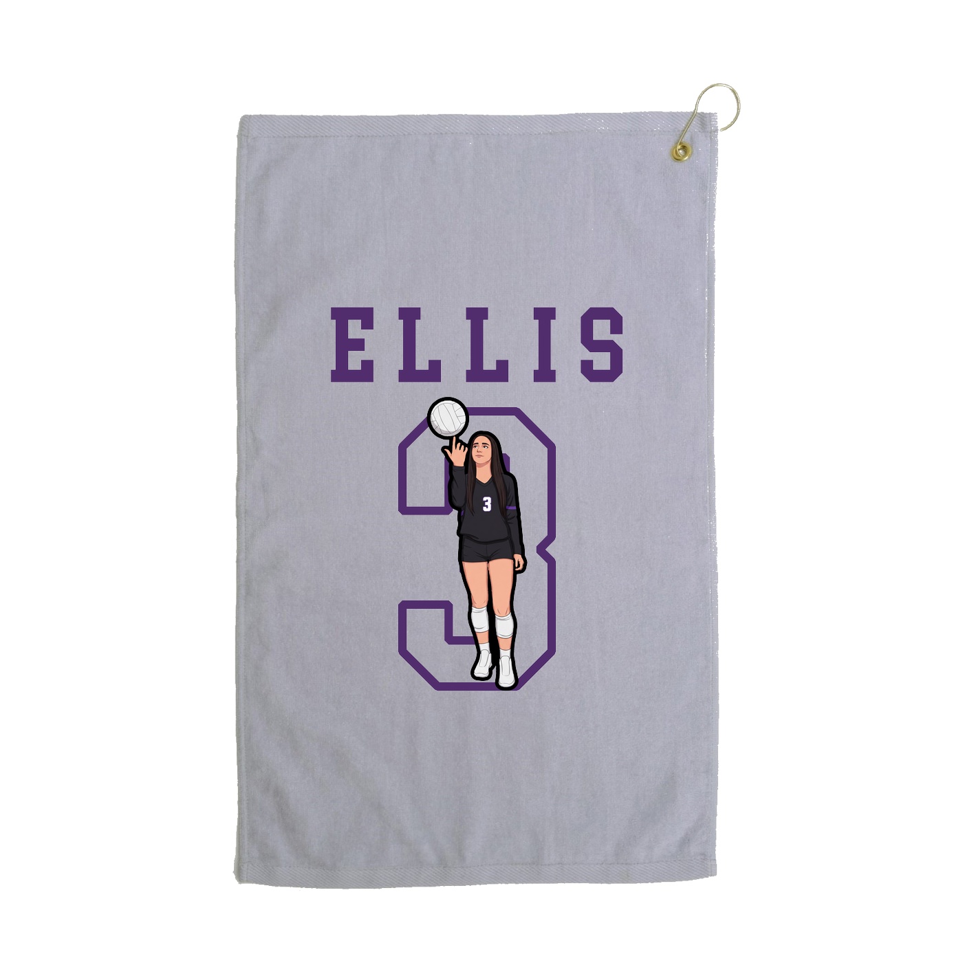 Golf Towel — Shirsey in Grey