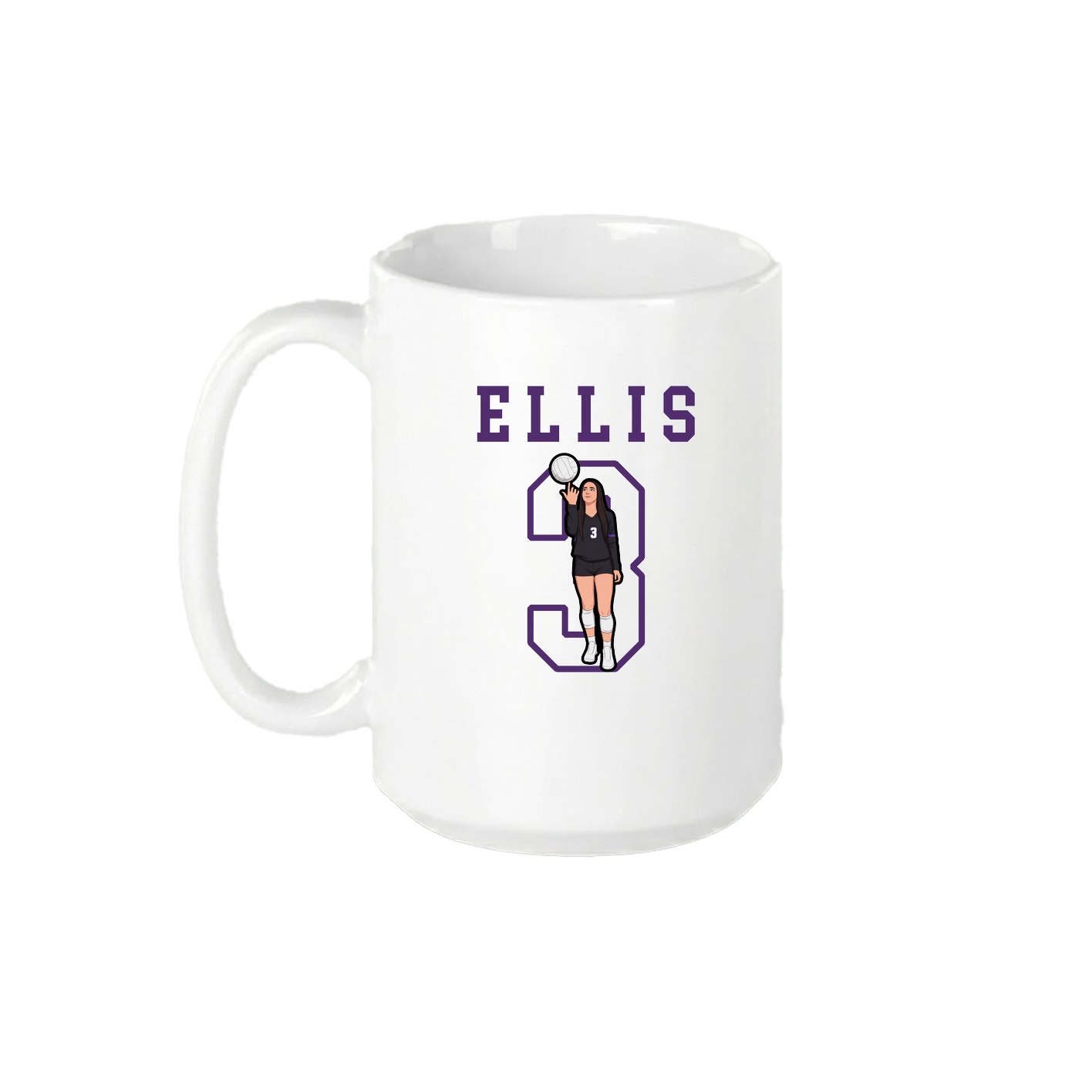 15oz Coffee Mug — Shirsey in White