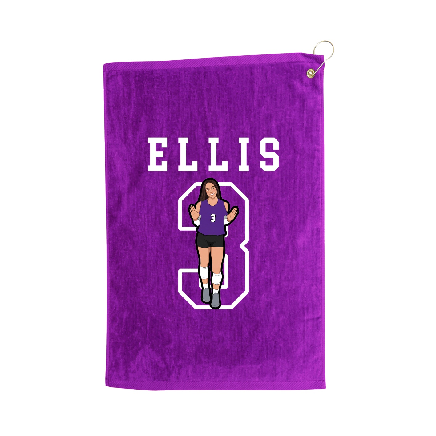Golf Towel — Shirsey in Purple