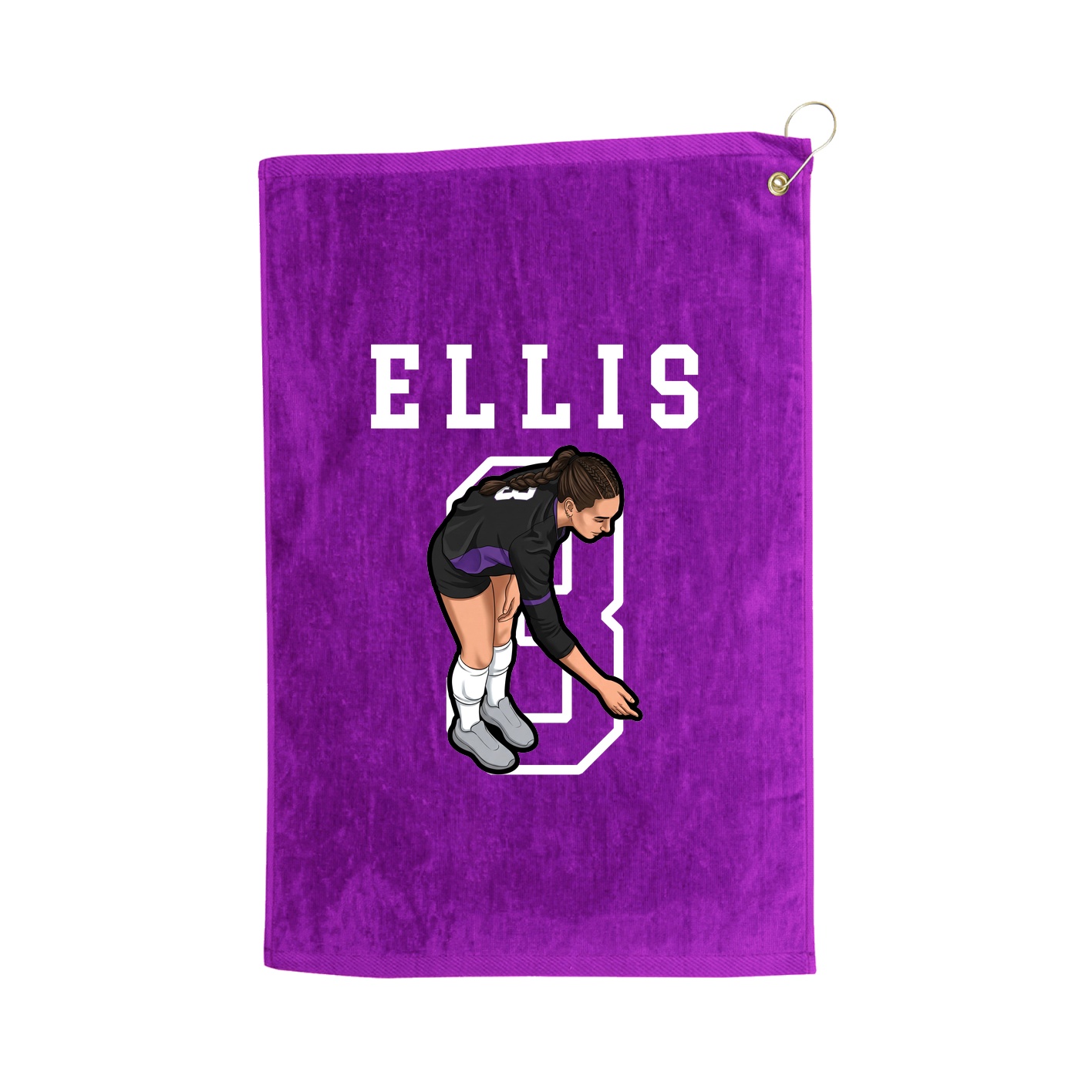 Golf Towel — Shirsey in Purple