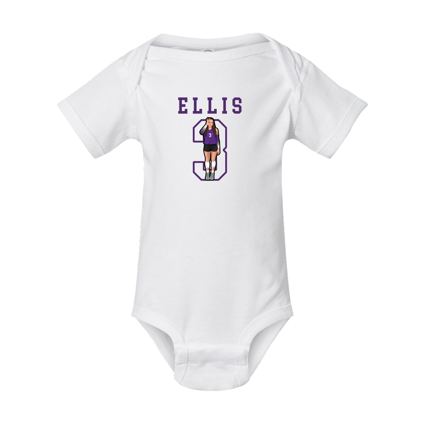 Baby Onesie — Shirsey in White