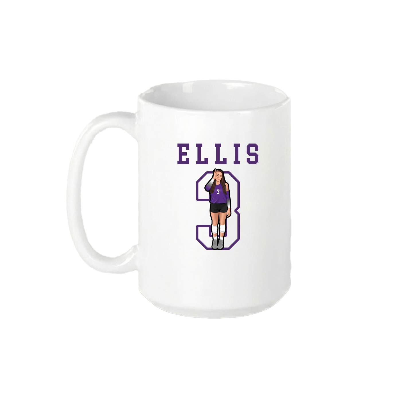 15oz Coffee Mug — Shirsey in White