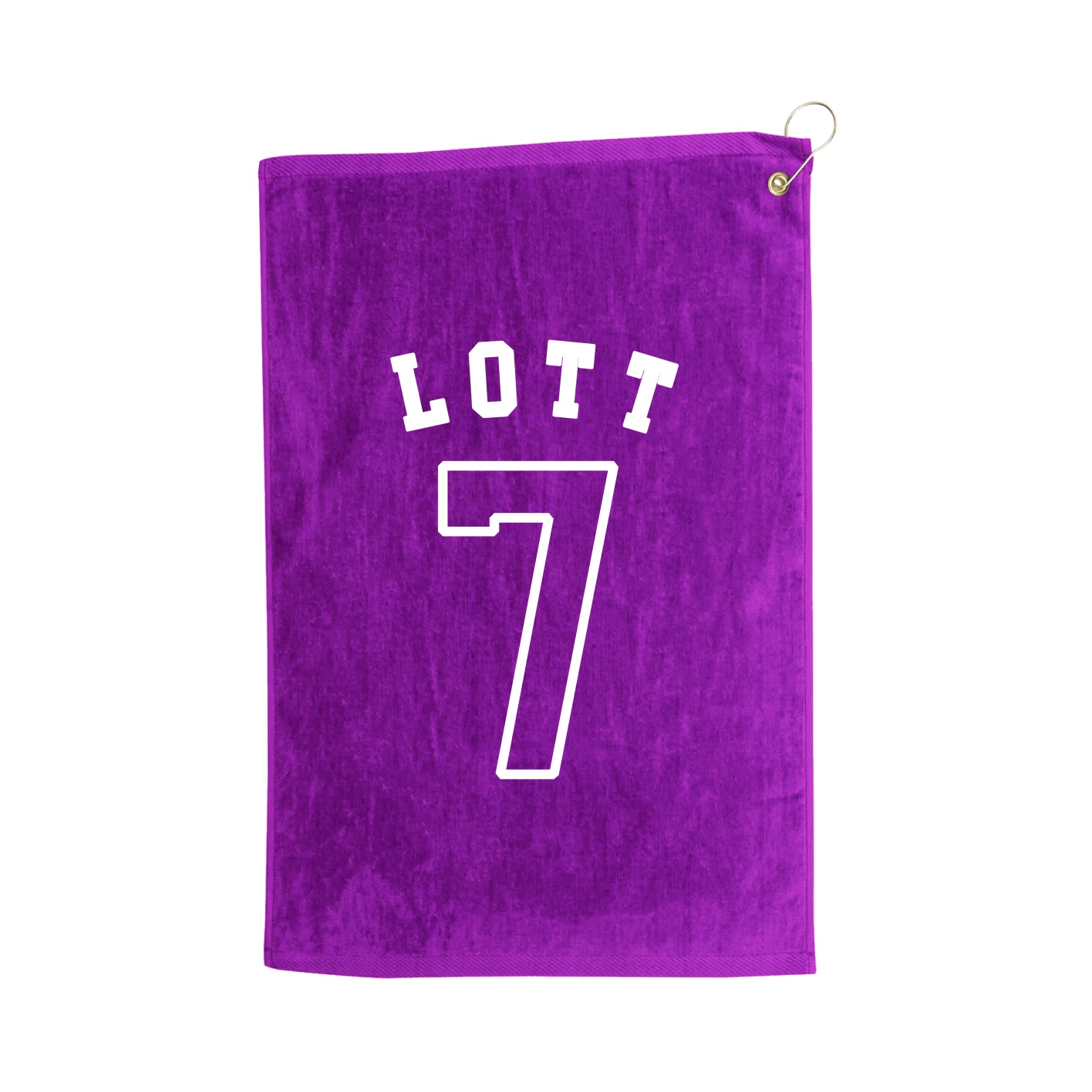 Golf Towel — Shirsey Arch in Purple