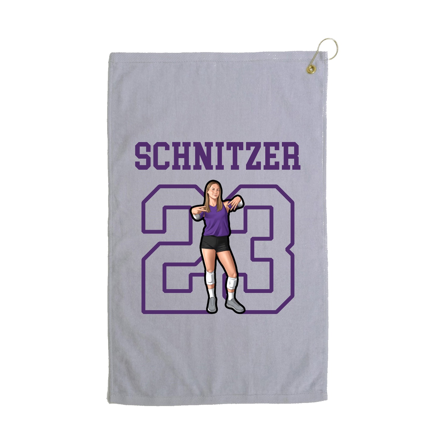 Golf Towel — Shirsey in Grey
