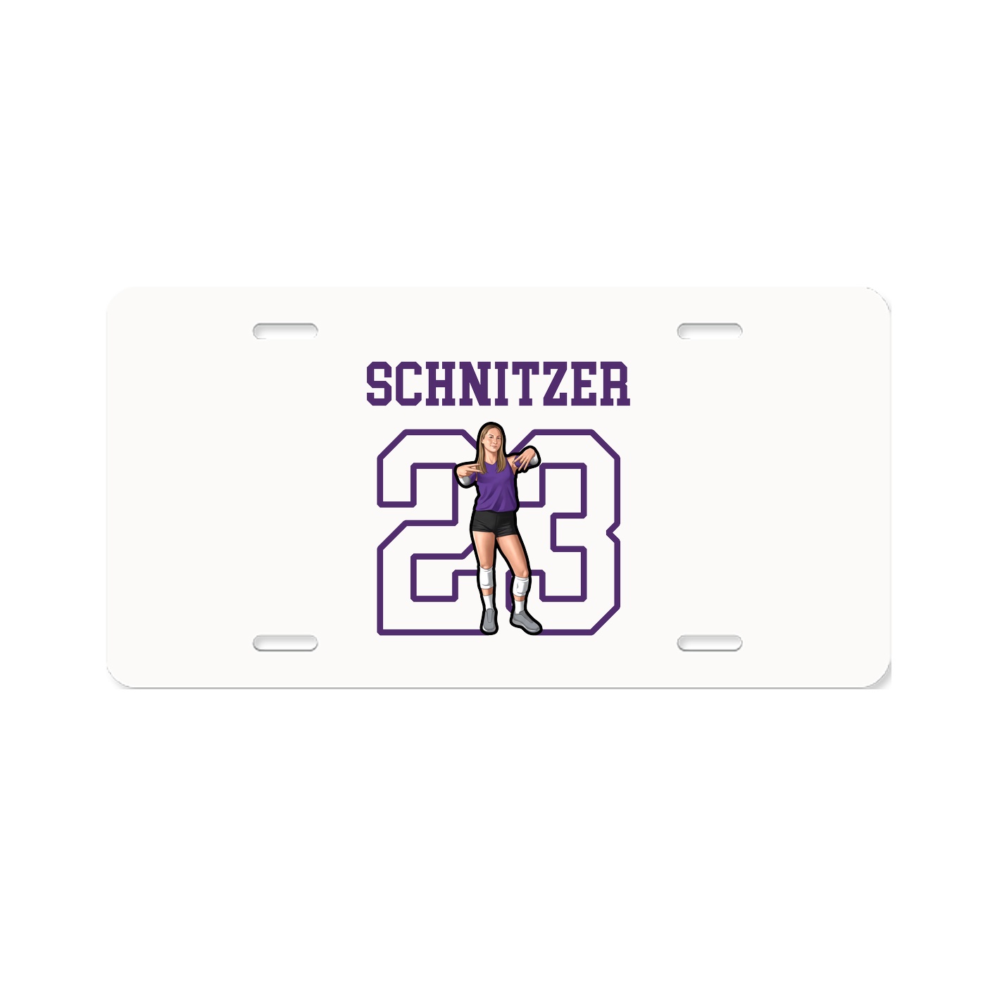 License Plate — Shirsey in Classic