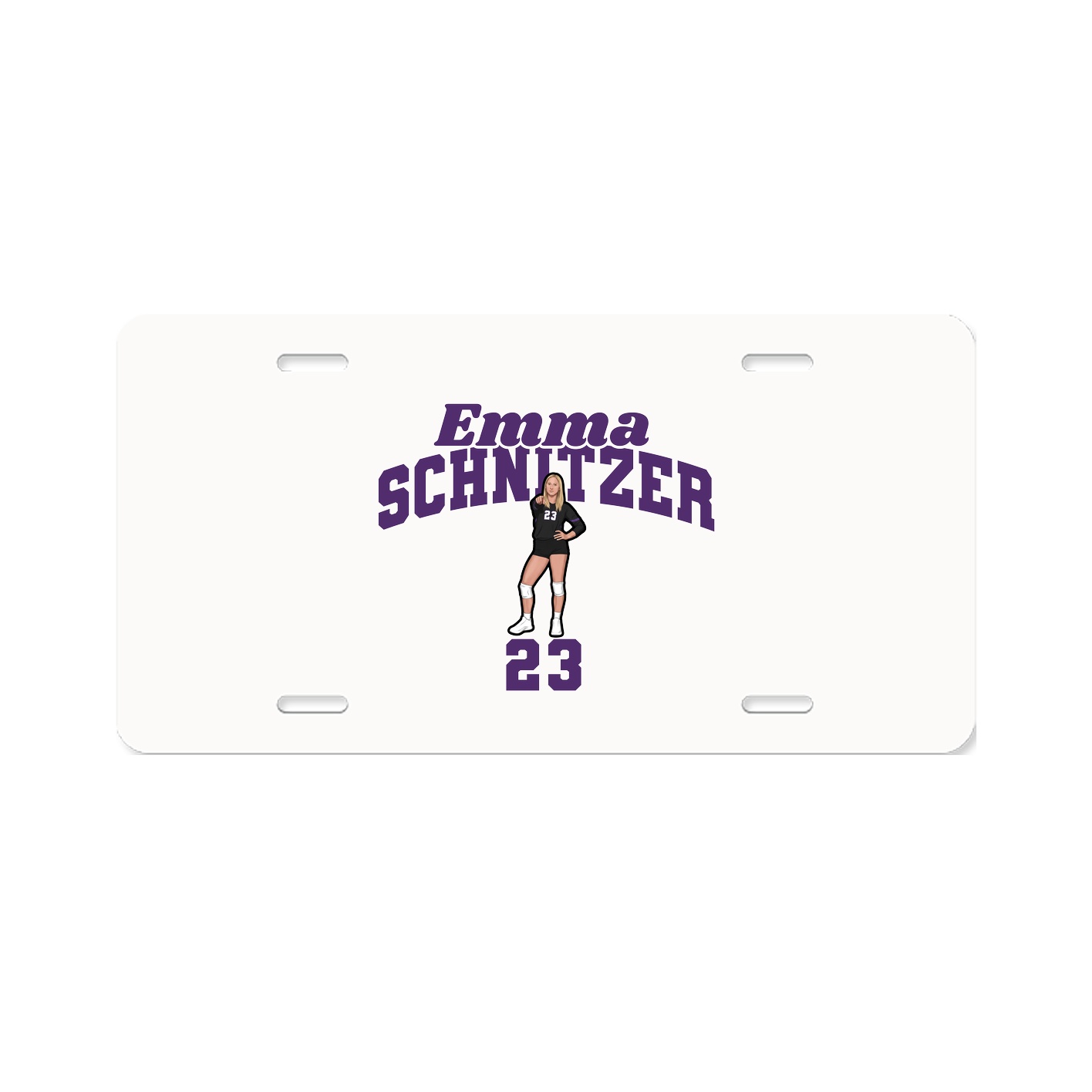 License Plate — Signature Arch in Classic