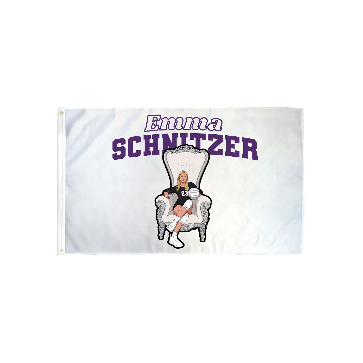 3x5 Flag — Name Arch in Classic